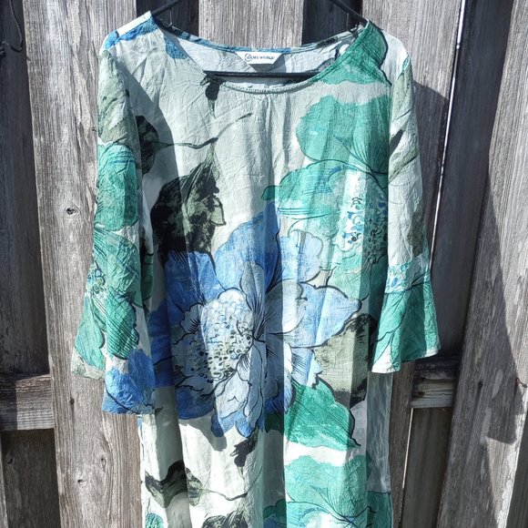 Jams World Dresses Jams World Harper Dress L Meadow Mist Poshmark